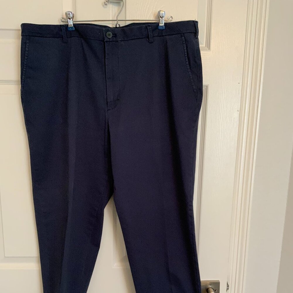 Izod Saltwater Chino Pants Mens 42 X 30 Khaki Classic Leg